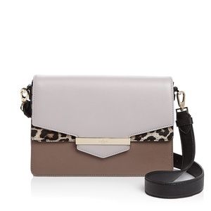Kate spade camel court kaela leopard bag